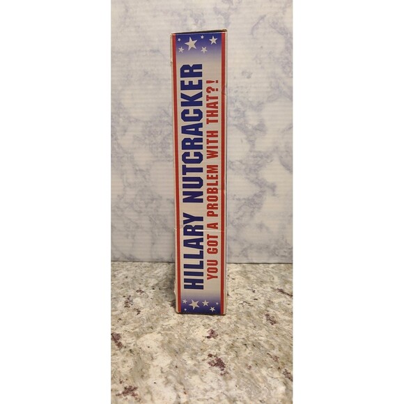 The Hillary Clinton Nutcracker 2007 New In Box - Picture 4 of 4